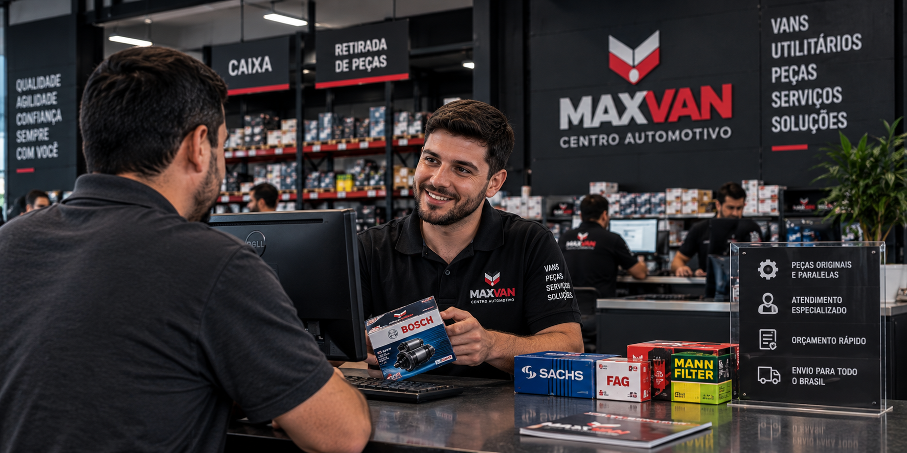 Atendimento Max Van